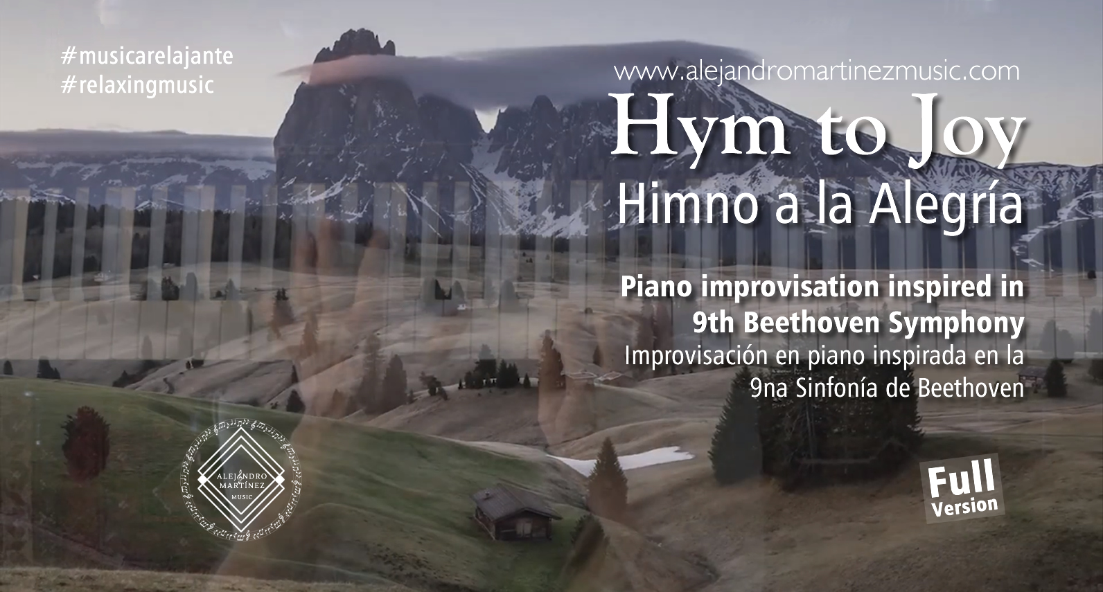 Pieza inspirada en el "Himno a la Alegría" de Beethoven - Alemart IMPROVISACIÓN EN PIANO